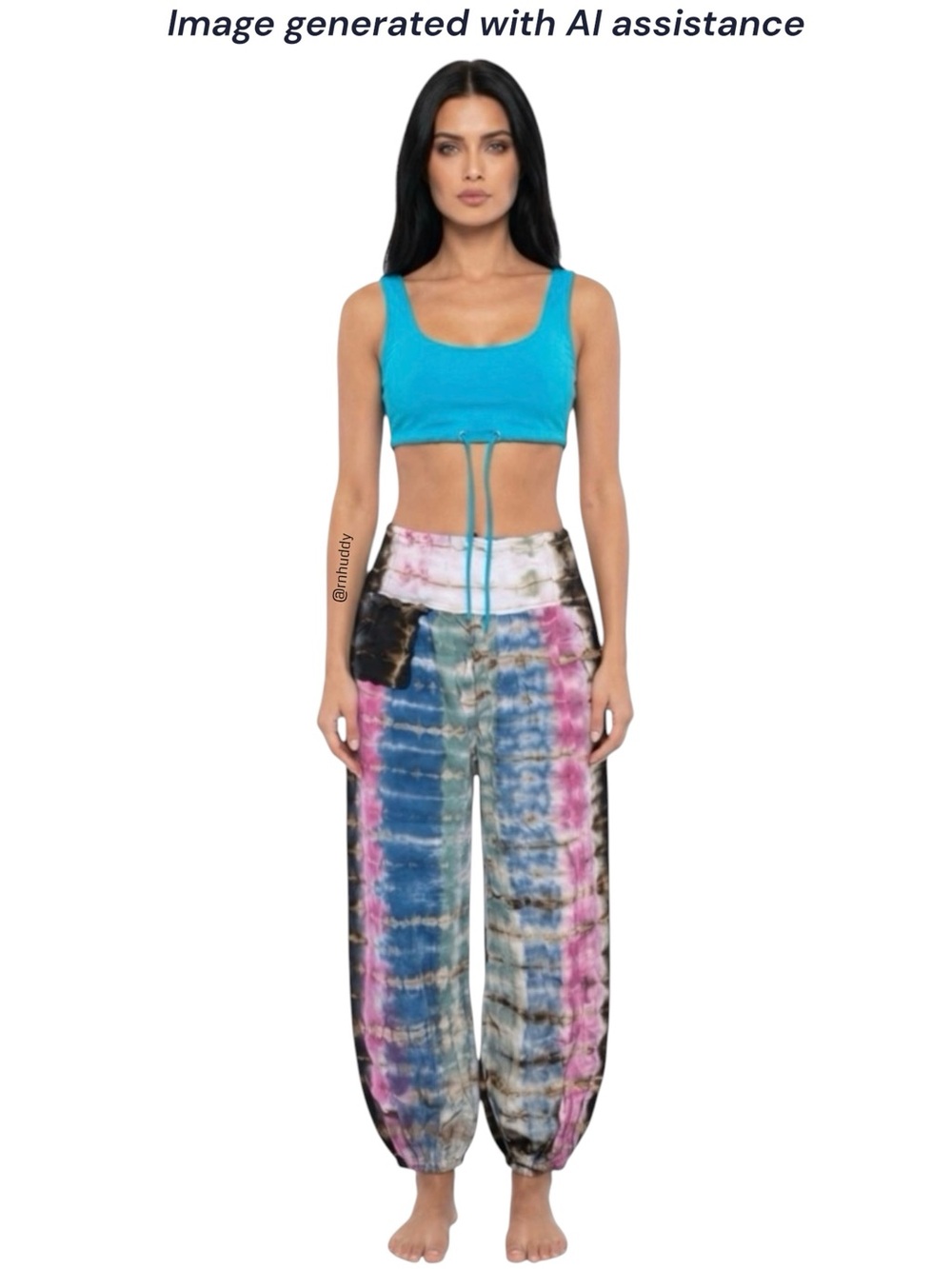 Earthbound S tie dye Carmen pants - Picture 12 of 12